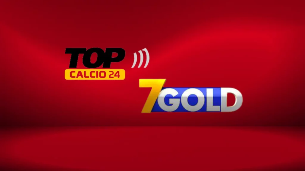 Loghi dei canali televisivi Top Calcio 24 e 7 Gold