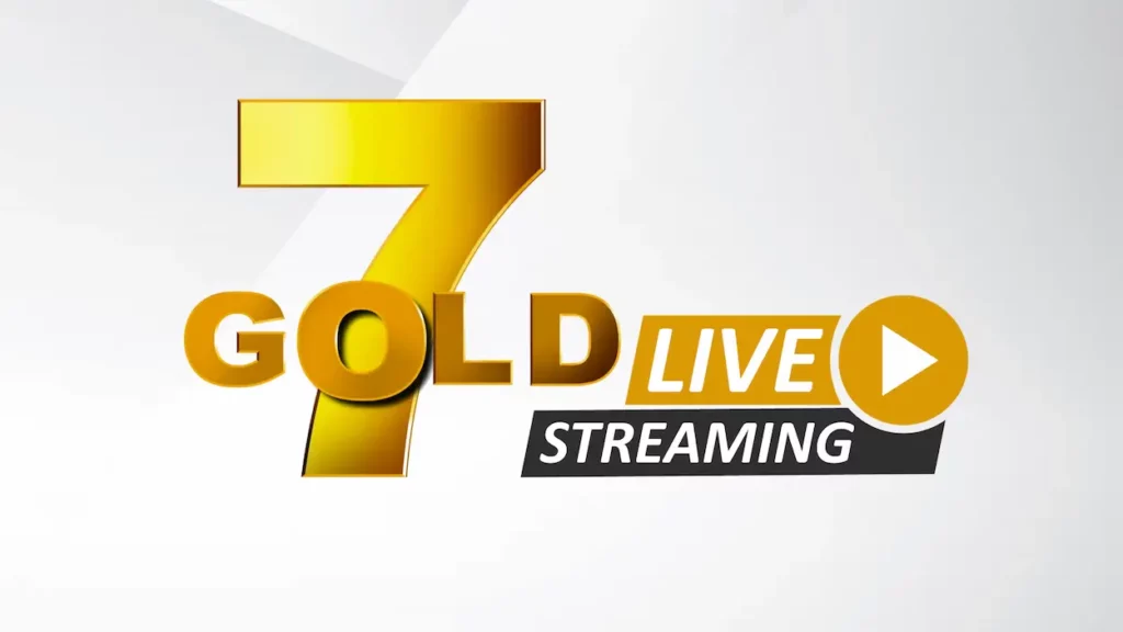 logo di 7 Gold più scritta "live streaming"